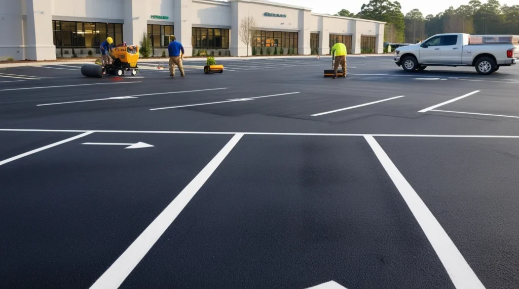 Parking Lot Paving Experts Serving Greenville, SC