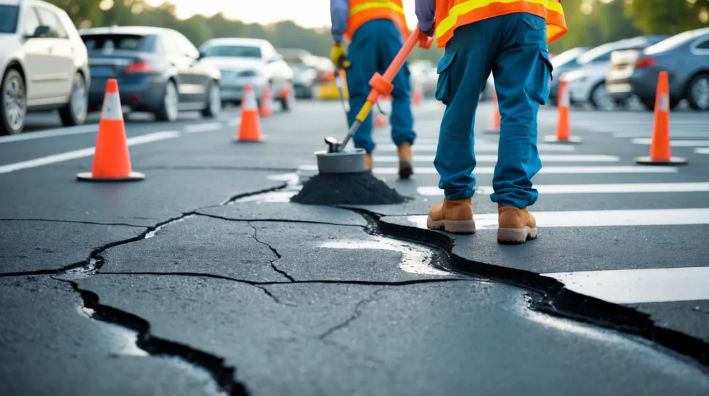 Best Practices for High-Traffic Areas and Parking Lots