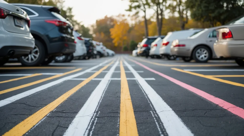 Why a Well-Marked Parking Lot Matters