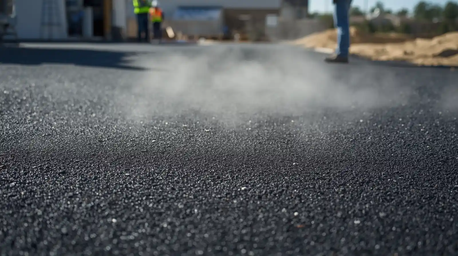 how long does asphalt take to dry