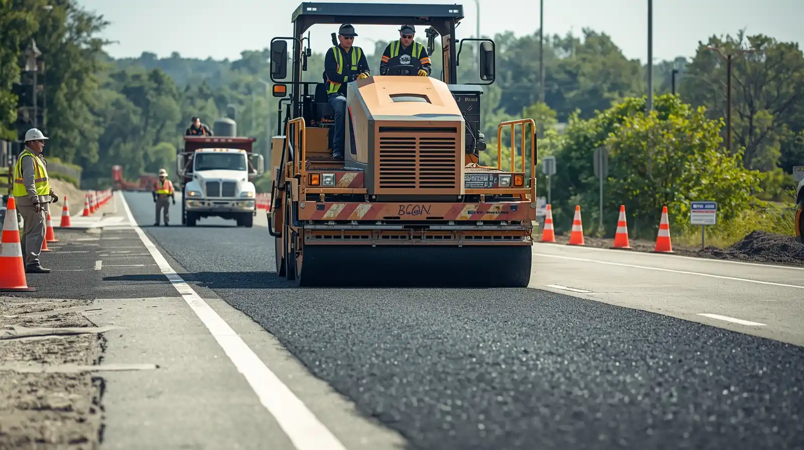 How Does An Asphalt Paver Work